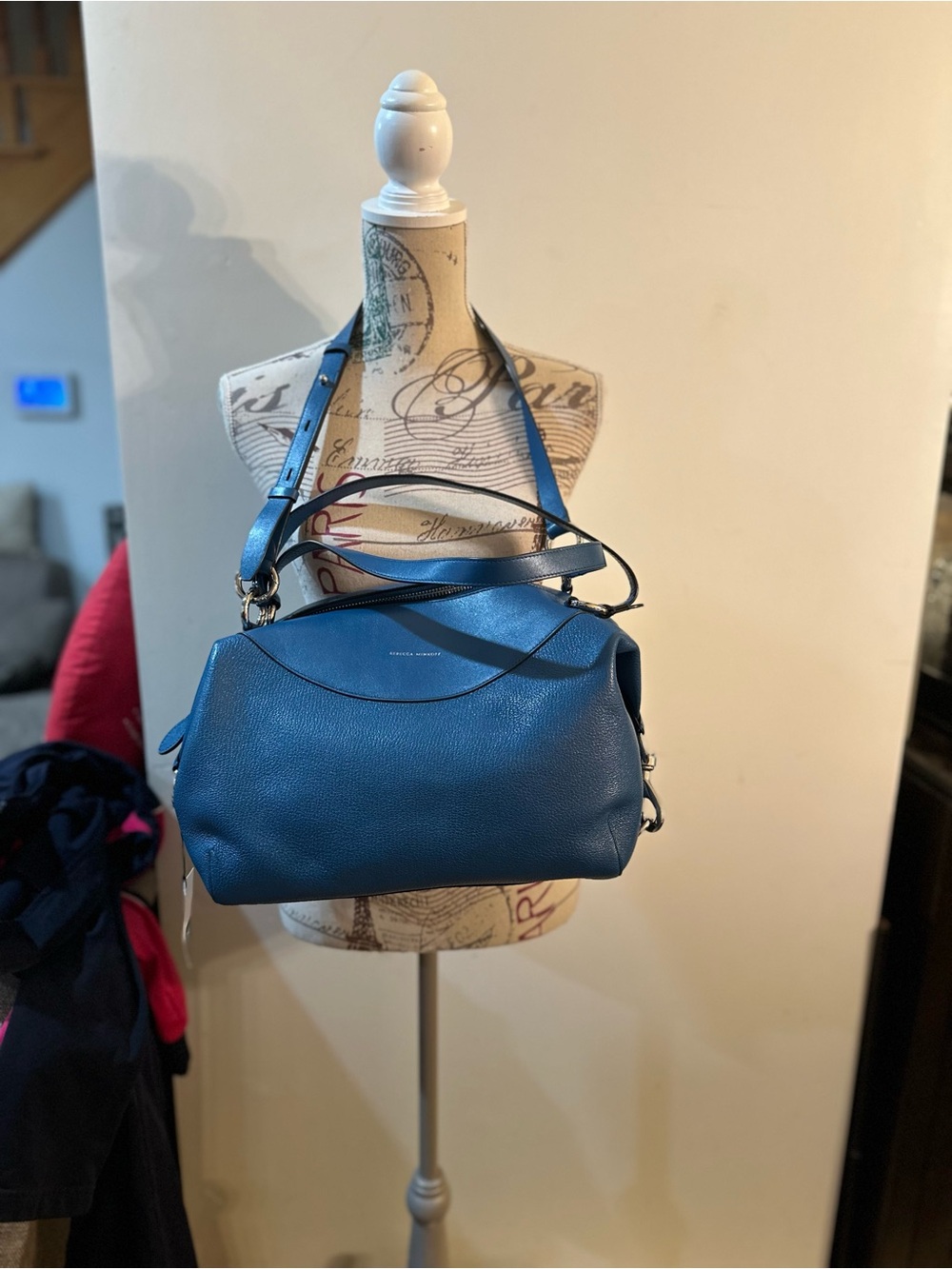 Rebecca Minkoff Blue Leather Shoulder Bag